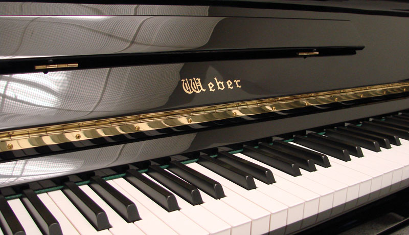 Where to find weber piano serial number