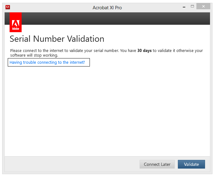 Adobe Acrobat Xi Pro 11.0.0 Serial Number